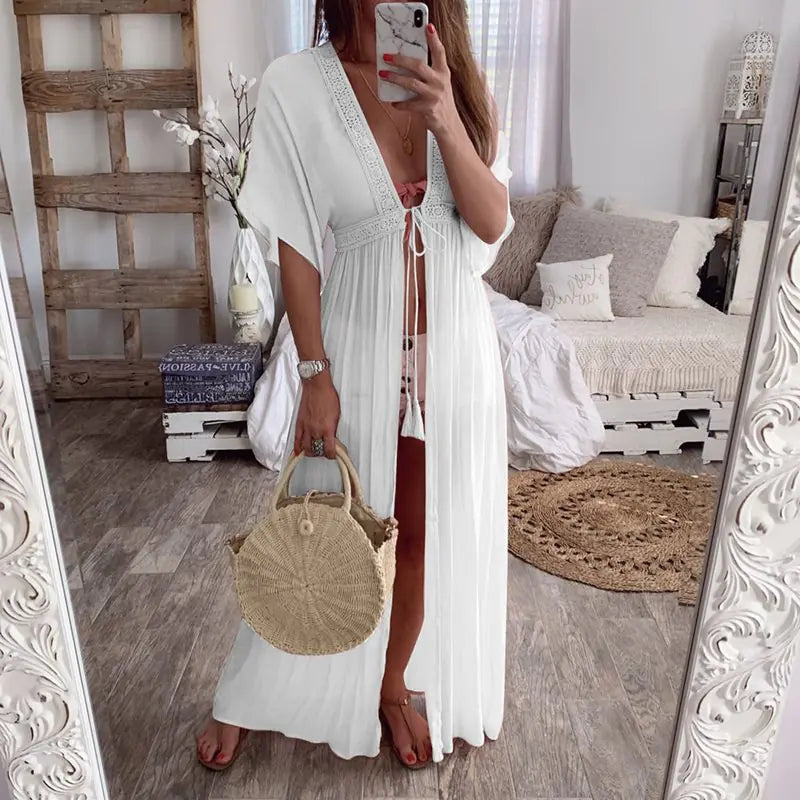 Beach Party Long Blouse